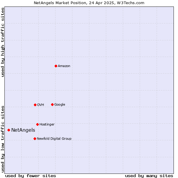 Market position of NetAngels