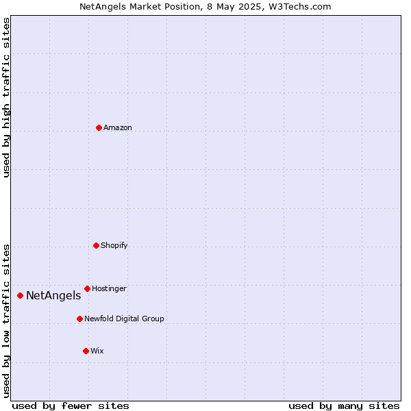 Market position of NetAngels